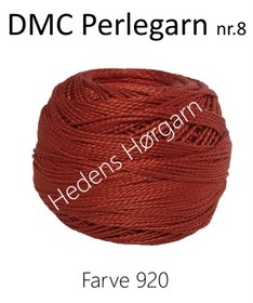 DMC Perlegarn nr. 8 farve 920